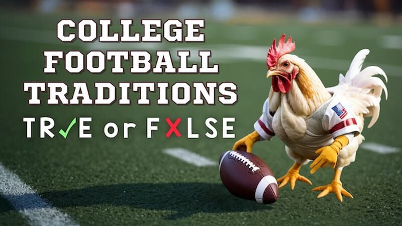 True or False: College Football Traditions
